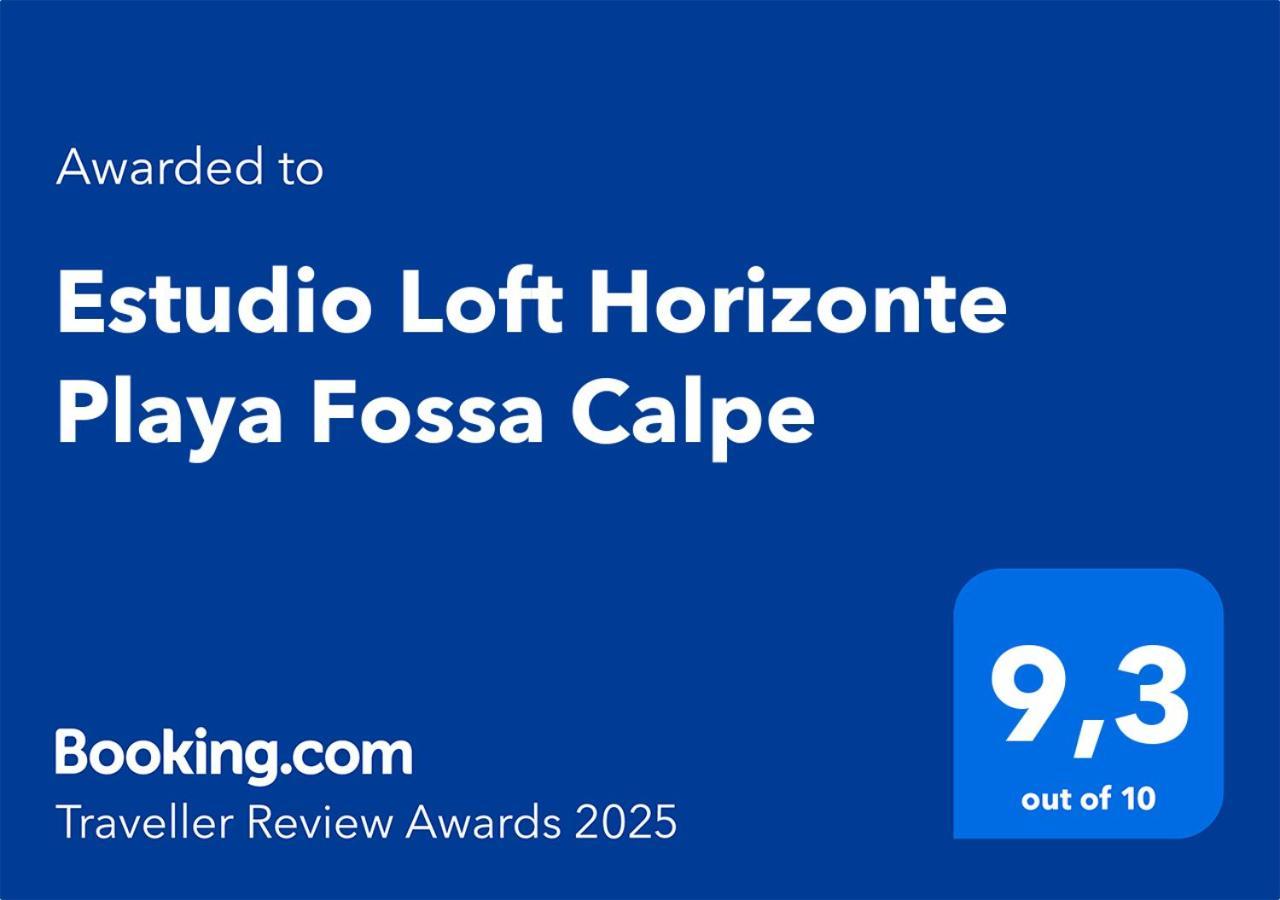 Estudio Loft Horizonte Playa Fossa Calpe Kültér fotó